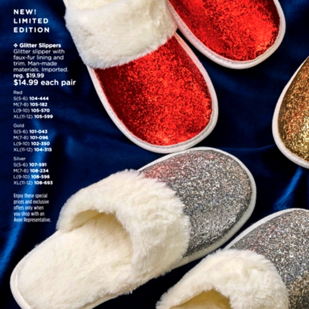 Glitter Slippers